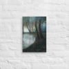 Canvas Print – Before I Sleep – Atmospheric Forest and Water Landscape | Work by Eman's Gallery