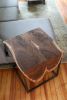 Double Live-Edge Walnut Waterfall Side C-Table | Side Table in Tables by Hazel Oak Farms. Item composed of walnut & steel