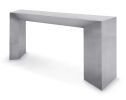 Naples Console Table Stainless Steel | Tables by Greg Sheres. Item made of steel