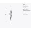 Alan Mizrahi IQ2067 Graniglia | Chandeliers by Alan Mizrahi Lighting Design