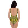 One Piece Swimsuit - Jubilee - Impressionist Floral Art | Work by Eman's Gallery