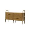 Scandinavian Chest of drawers / Wide Drawer Sideboard | Storage by Plywood Project. Item composed of birch wood in minimalism or mid century modern style