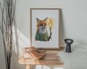 The Luminous Vulpine | Prints by The Ugly Cat Studio