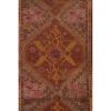 Hand-Knotted Faded Turkish Kurdish Runner Herki Rug | Runner Rug in Rugs by Vintage Pillows Store. Item made of cotton