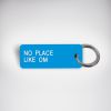 No Place Like OM Keytag | Ornament in Decorative Objects by OM Editions: A Limited Edition Furniture Collection. Item composed of synthetic