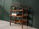 Mid Century Modern Bookcase, Custom bookcase | Book Case in Storage by Plywood Project. Item composed of oak wood in minimalism or mid century modern style