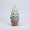 Oblique Slender in Strawberry Pistachio | Vase in Vases & Vessels by by Alejandra Design. Item composed of ceramic