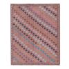 Vintage Embroided Konya Kilim Rug 4'4'' X 5'5'' | Area Rug in Rugs by Vintage Pillows Store. Item made of cotton