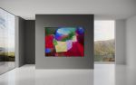 Deep Sea Meanders | Oil And Acrylic Painting in Paintings by Checa Art. Item composed of canvas