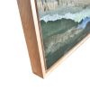 Saltwater Reverie - Original Coastal Landscape 12x16 | Mixed Media by Lara Eckerman Art