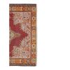 Vintage Burnt Orange Animal Turkish Rug Mat 3' X 4'4" | Area Rug in Rugs by Vintage Pillows Store. Item composed of wool and fiber