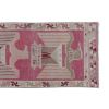 1960s Vintage Abstract Eagle Pattern Kurdish Runner Rug | Area Rug in Rugs by Vintage Pillows Store