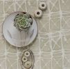 Toraja, Olive | Fabric in Linens & Bedding by Philomela Textiles & Wallpaper. Item composed of canvas