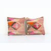 Anatolian Striped Geometric Kilim Rug Pillow Cover, Set of T | Cushion in Pillows by Vintage Pillows Store