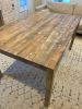 Reclaimed Oak Dining Table with Shabby Chic Finish | Tables by Good Wood Brothers. Item composed of oak wood