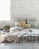 Maze Duvet Cover - Sky | Linens & Bedding by MINNA