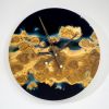 Gradient Epoxy Clock | TigerWoods Atelier | Decorative Objects by TigerWoodAtelier. Item composed of wood in minimalism or contemporary style