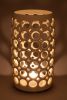 Cylindrical Lace Vase | Vases & Vessels by Lynne Meade. Item composed of ceramic