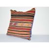 16" X 16" Striped Pillow Cases Fashioned | Sham in Linens & Bedding by Vintage Pillows Store. Item made of cotton