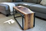 Live-Edge Walnut Waterfall Bench/coffee table | Benches & Ottomans by Hazel Oak Farms. Item made of wood