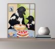 Cake with Mum | Oil And Acrylic Painting in Paintings by Meredith H