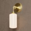 Edmonton - Wall Sconce Vanity Mid-Century Modern Lighting | Sconces by Illuminate Vintage. Item made of brass