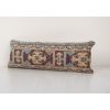 Vintage Muted Carpet Rug Bedding Pillow, Faded Ethnic Turkis | Cushion in Pillows by Vintage Pillows Store