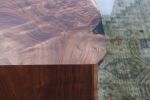 Live-edge Walnut waterfall coffee table | Tables by Hazel Oak Farms. Item made of walnut