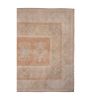 Vintage Turkish Milas Oushak Handknotted Rug 6'8" X 10'4" | Area Rug in Rugs by Vintage Pillows Store. Item composed of cotton and fiber