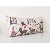 Suzani Camel Pictorial Nomadic Bedding Pillow Made from a Vi | Cushion in Pillows by Vintage Pillows Store