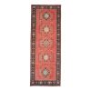 Rustic Style Vintage Turkish Oushak Wide Runner | Runner Rug in Rugs by Vintage Pillows Store. Item composed of cotton & fiber