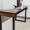ROMI Stage Desk - Prototype - Library Oak | Tables by ROMI. Item made of oak wood works with minimalism & mid century modern style