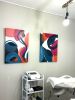 Spring sunset #4 | Mixed Media in Paintings by Laura Dujoncquoy