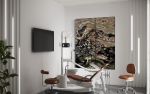 Aqua High Wave Wall Décor | Decorative Objects by PlusObject