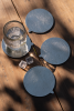 Nickel Coasters Set of 6 | Tableware by The Collective