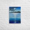 Canvas Print - Nocturned - Moonlit Sea by Night | Work by Eman's Gallery