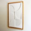 No. 25 Plaster Wall Sculpture | Wall Hangings by Joseph Aurelius