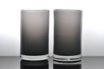 Elephant Grey Double Highball | Glass in Drinkware by Tucker Glass and Design`