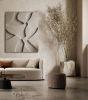 Textured 3D Painting - Contemporary Sculptural Wall Art - Modern Home Decor - Geometric Fusion | Wall Sculpture in Wall Hangings by Vaiva Art Atelier