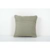 Square Handwoven Kilim Pillow, Organic Bohemian Home Decor | Sham in Linens & Bedding by Vintage Pillows Store. Item composed of cotton and fiber
