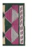 Checkered Turkish Tulu Rug 3'5'' X 4'10'' | Area Rug in Rugs by Vintage Pillows Store