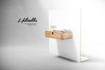 Floating Nightstand with 1 Drawer in Oak | Storage by Manuel Barrera Habitables. Item made of oak wood works with scandinavian style
