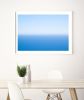Minimalist blue seascape photography print, "Ionian Sea Sky" | Photography by PappasBland. Item composed of paper in minimalism or contemporary style