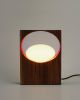 Gemma Oval | Red Accent | Pendants by La Loupe