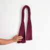Woven Wall Tassel - Aarya in Wine | Tapestry in Wall Hangings by YASHI DESIGNS by Bharti Trivedi