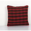 Handmade Decorative Throw Pillow, Ethnic Red Kilim Pillow, H | Cushion in Pillows by Vintage Pillows Store