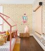 Whimsical Playroom | Wallpaper in Wall Treatments by Relativity Textiles. Item made of fabric with paper