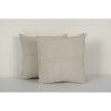 Handmade Square Animal Suzani Pillow Cover - A Pair | Sham in Linens & Bedding by Vintage Pillows Store. Item made of cotton