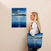 Tote Bag - Nocturned - Tonalism Moonlit Night Scene | Work by Eman's Gallery