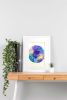 Celestial Bloom | abstract original art | Watercolor Painting in Paintings by Megan Spindler